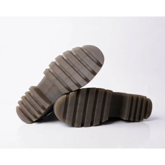 Bershka Womens Black Stretch Boots Pull On Chunky Gores Sz 10 Eu 41 NWT 1205/760 - Picture 8 of 8